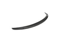 Universal Wheel Spacers Becquet de coffre en Fiber carbone véritable, pour Tesla nouveau modèle Y Juniper 2026 2025(New-glossy)