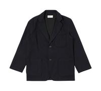Universal Works - Two Button Soft Wool Jacket - Homme - Vestes - Bleu - Taille: M