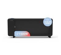 UNIVERSALBLUE Chauffage Mica 1500 W noir | Faible consommation | chaleur Radiante et convection | Silencieux