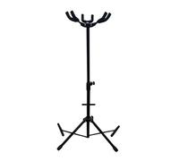 Universals Acoustics Support pliable pour guitare avec 3 supports de manche pour guitare, basse, violon, ukulélé