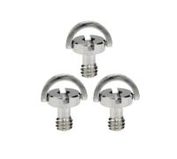 Universals Adaptateur de vis pour appareil photo 1/4", design de verrouillage sécurisé pour perche à selfie, trépied, plaque à dégagement rapide pour cardan d'appareil photo