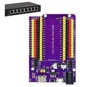 Universals Esp32 Carte de dérivation - Module Wi FI, Module sans Fil pour projets | Microcontrôleur de développement Esp32 S Violet à 38 Broches, Carte d'extension Wi-FI Multifonction pour