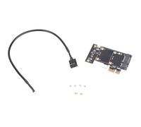 Universals PCIe miniature vers carte de conversion de petite taille, construction durable, idéal pour les postes de travail et adaptateur de jeu pour cartes mères