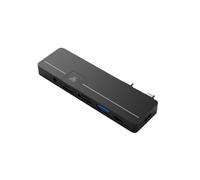 Universals Station d'accueil USB C pour lecteur de cartes Pro9/8/X 4K USB 3.0 Transfert de données rapide Hub USB C
