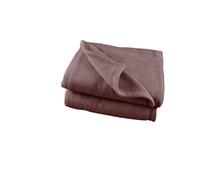 UNIVERSDECOR Couverture Polaire 240 x 260 cm Chocolat Grande Largeur