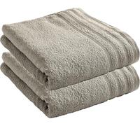 UNIVERSDECOR Lot de 2 draps de Bain Spa 90 x 150 cm / 400 GR/m² (Sable, Lot de 2 draps de Bain Spa 90 x 150 cm)