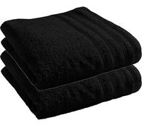 UNIVERSDECOR Lot de 2 draps de Bain Spa 90 x 150 cm / 400 GR/m² (Truffe, Lot de 2 draps de Bain Spa 90 x 150 cm)