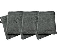 UNIVERSDECOR Lot de 2 ou 6 Gants de Toilette Spa 15 x 21 cm / 400 GR/m² (6, Ardoise)