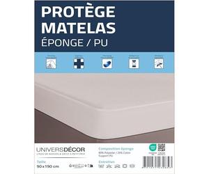 UNIVERSDECOR Lot de 2 Protèges Matelas imperméable, Absorbant et Anti-acariens 90 x 190 cm