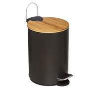 UNIVERSDECOR Poubelle salle de bain 3 litres Modern Color Atmosphéra (Charbon)