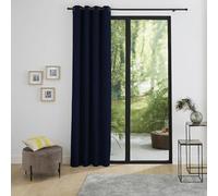 UNIVERSDECOR Rideau occultant phonique et Thermique doublé Polaire Arctique 140 x 260 cm (Bleu Nuit, Rideau phonique et Thermique 140 x 260 cm)
