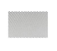 Universel 100x33cm Voiture Véhicule Carrosserie Grille Net Mesh Grill Section calandre avant voiture(Noir)