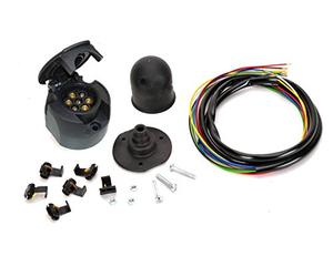 Universel 12 V E-satz de remorque 7 broches Voiture spécifique Barre de remorquage Remorque d'attelage avec capuchon de protection