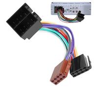 universel Adaptateur autoradio ISO pour 16 broches ISO Compatible avec VW les rallonges radio Pour Renault Clio/Mégane Peugeot 206/307 Citroën C3/C4