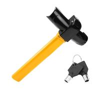 Universel Antivol de Voiture Volant Sécurité Car Steering Wheel T-Lock avec 2 Clés pour Véhicule, Remorques, Camionnettes, Caravanes