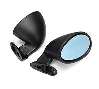 Universel California Classic 2x rétroviseur latéral d'aile de porte latérale de voiture pour B-MW E90 E91 E92 E93 M3 G20 G28 G30 G38-Matte_Black