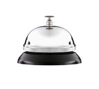 Universel Call Bell, 8,5 cm de diamètre, noir : Argenté (10000)