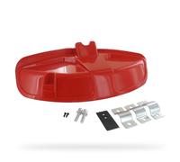 UNIVERSEL - Carter Protection En Résine pour Débroussailleuse - Carter de Protection Universel avec Inserts de Réduction + Coupe-fil