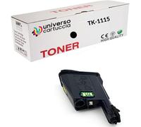Universel Cartouche Toner Compatible Kyocera Tk-1115 Noir Cartouche 1T02M50Nl1 Compatible Pour Imprimantes Ecosys Fs-1041, Fs-1220Mfp, Fs-1320Mfp(1 Tk1115)[ENC945363]