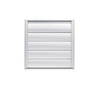 UNIVERSEL - CLAPET DE FACADE ALUMINIUM NATUREL-246X246 MM - D2257