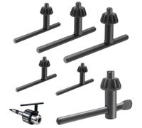 Universel Clés de Mandrin 6er-Set pour Foret - 4/6/10/13/16/20mm | Mandrin standard pour perceuses à percussion et perceuses électriques - Pour une prise ferme et sûre de votre mandrin