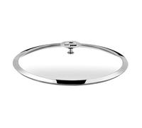 Universel - Couvercle 16cm verre trempé et inox