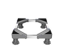 Universel CuisinièRe Base Socle pour Réfrigérateur Machine À Laver Étagère RéGlable 50-75cm Meubles Lave-Vaisselles Stent Base de Sèche-Linges Réduction du Bruit Charge 300 Kg