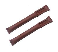 Universel de siège de voiture Gap Filler Pad marron,lot de 2