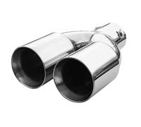 Universel Double Embout D'echappement Acier Inoxydable