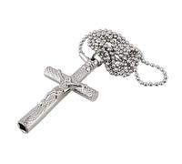 Universel Drum pour la clé pour croix Pendentif Collier Métal Drum Tuning Chaîne Mode Créatif G Initiale Colliers Hommes Aot Collier Ailes de Liberté Rock Cosplay