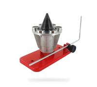 UNIVERSEL - Équilibreur De Lame Professionnel - 6 Aimants - Avec Pointe De Contrôle D'Alignement De Lame - À Fixer Au Mur