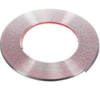 Universel Fenêtre de Voiture Moulage Garniture Ruban Argent Voiture intérieur Pare-Chocs Protecteur Bande de Moulage Garniture décoration de pour Voiture Autocollant chromé 5mm x 5m