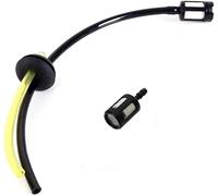 Universel Filtre à essence joint pour Débroussailleuse Timbertech, Taille-haie, outil 4 en 1 et Moteurs dont le réservoir possède une ouverture de 18 mm