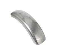 Universel Garde-Boue pour Roue Arrière De Moto De 6,1 Pouces Garde-Boue Court/Long en Acier Non Peint Splash Boue Garde(Long)