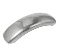 Universel Garde-Boue pour Roue Arrière De Moto De 6,1 Pouces Garde-Boue Court/Long en Acier Non Peint Protection Garde-Boue(Short)