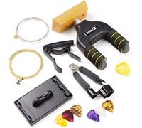 Universel Guitare Accessoires Super-Kit Support Mural Cordes Tuner Capo Plectres