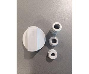 UNIVERSEL - KIT MANETTE UNIVERSELLE BLANCHE FOUR TABLE DE CUISSON LAVE - MBL