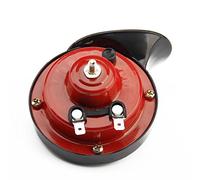 Universel Mini klaxon électrique 12 V 110 dB en forme d'escargot Rouge