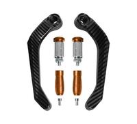 Universel Moto Guidon Frein Embrayage Levier Garde Main Protecteur Étanche Pour Cfmoto Protection guidon(Orange)