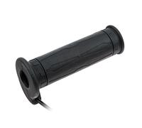 KOSO Poignées de guidon 7/8" + 1" L=120mm en Caoutchouc, Plastique pour ATV avec Switch Externe Noir