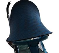 Universel Pare-Soleil pour Poussette Bébé Couverture Auvent de Poussette Protection Solaire Pliable Housse de Soleil Landau Imperméable Coupe-vent Ombrelle Capote de Poussette UPF50+ Anti-UV