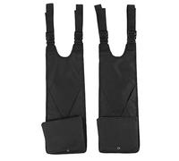 Universel Pliable Suspendu Repose-Pieds ATV UTV Jardin Cultivateur Accessoires pour Passager Jambes Confort Noir