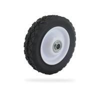 UNIVERSEL - Roue Acier à Moyeu Déporté pour Equipement Jardin - Diamètre 178 mm/Moyeu : 35 mm/Alésage 12,7 mm/Largeur 38 mm