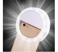 Universel Selfie LED Flash Annulaire Lumière Portable Téléphone 36LED Selfie Lampe Anneau Lumineux Clip Pour iPhone 8 7 6 Samsung