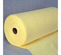 Universel Tapis Absorbant Huile Rouleau Contrôle des Déversements d'hydrocarbures Industriels pour Usage Ateliers Usines Garages sous-Sol Entrepôt, Longueur : 50 m(W80cm,3mm)