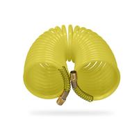 UNIVERSEL - Tuyau Air Comprimé - Spirale - Avec 2 Filetages Mâles G1/4 - Pour Pompe Compresseur D'Air - Extension 7,5m