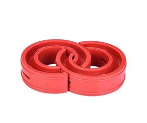 universel voiture auto caoutchouc amortisseur Yctze pour resorte de suspension Amortisseur de Voiture 2 Pc Rouge TPE Tampon de Choc Tampon Ressort Pare-chocs Coussin Type A-F Amortisseur Tampon Resso