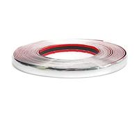 Universel Voiture Barre Chrome Styling Bandes Decoratives de Style Chrome pour Les Fenetres Exterieures et Les Carrosseries de Voiture 20mm x 3 metres