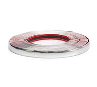 Universel Voiture Barre Chrome Styling Bandes Decoratives de Style Chrome pour les Fenetres Exterieures et les Carrosseries de Voiture 30mm x 5 metres