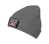 Universelle Bonnet d'hiver Tricoté Je pourrais Avoir Un Meilleur président Bonnet Chapeau Tricot Classique Beanie Hiver pour Femme Ski Cyclisme